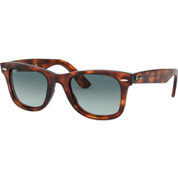 Ray-Ban RB4340 6397/3M Ανδρικά Γυαλιά Ηλίου Τετράγωνα Κοκάλινα Ταρταρούγα με Μπλε Degradee Φακό