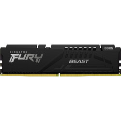 Kingston Fury Beast 16GB (1X16GB) DDR5 RAM 5200MHz Black
