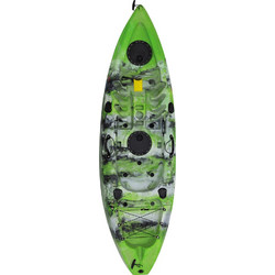 Seastar Viper Πλαστικό Kayak 1 Ατόμου Μαύρο Πράσινο