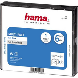 HAMA Θήκη CD Multi-Pack 6 Θέσεων