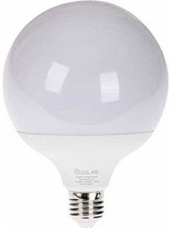 FOS_ME GLOBO G95 ΨΥΧΡΟ ΛΕΥΚΟ Ε27 44-04746 6500W 15W