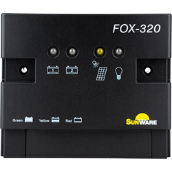 Ρυθμιστής Φόρτισης 20A - 12/24V Sunware FOX-320 για 2 Μπαταρίες