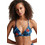 Superdry Vintage T-Back Bikini Top Τριγωνάκι Floral Μπλε W3010273A-7AE