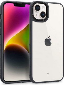 Spigen Caseology Skyfall Back Cover Matte Black (iPhone 14 Plus)