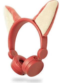 Nedis HPWD4000 Franky Fox Ενσύρματα Παιδικά Ακουστικά On Ear Πορτοκαλί