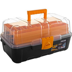 Asrinplast ASR-538 16" Εργαλειοθήκη ψαρέματος 3 επιπέδων