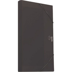 Typotrust Κουτί Μαύρο με λάστιχο 25x35 Ράχη 3εκ. - (FP35003-01)