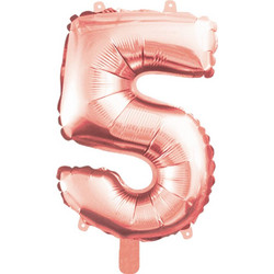 STYLEX ΜΠΑΛΟΝΙ ΑΡΙΘΜΟΣ 5 METΑΛΛΙΖΕ ΧΡΩΜΑ ROSEGOLD - SILVER 1 ΤΕΜΑΧΙΟ, ΜΕΓΕΘΟΣ 40CM