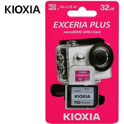 Kioxia Exceria Plus microSDHC 32GB Class 10 U3 V30 UHS-I + Adapter