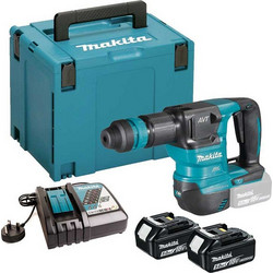 Makita DHK180RTJ Κρουστικό Περιστροφικό Κατεδαφιστικό Πιστολέτο Μπαταρίας 18V με SDS Plus