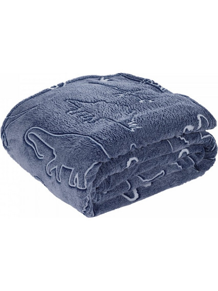 Das Home Relax 4836 Κουβέρτα Κούνιας Fleece 110x150 Navy Μπλε