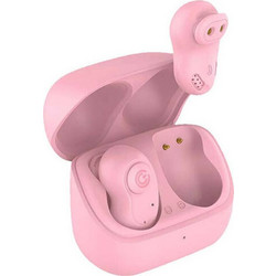 SonicGear Comfy 1 Ακουστικά Bluetooth In Ear Ανθεκτικά στο Νερό Pink