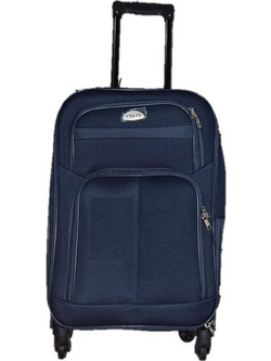 Ormi QR701 Βαλίτσα Καμπίνας 50x37x22cm με 4 Ρόδες Navy Μπλε