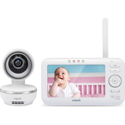 VTech VM5261 Ασύρματη Ενδοεπικοινωνία Μωρού με Κάμερα & Οθόνη 5" και Αμφίδρομη Ομιλία