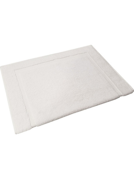 Ξενοδοχειακό Ταπέτο Μπάνιου PLAIN Line WHITE Cotton 100% 700gr 50x70