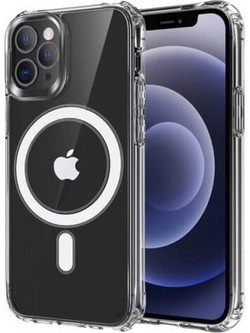Magnetic Back Cover Σιλικόνης (magsafe) Διάφανο (iPhone 11 Pro Max)