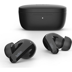 Belkin Soundform Flow ANC Ακουστικά Bluetooth In Ear Ανθεκτικά στο Νερό Black