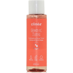 Clinea Glam n' Tonic Exfoliating Toning Lotion Μανδελικό Peeling Προσώπου 200ml