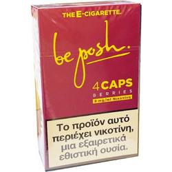 BE POSH ΚΑΨΟΥΛΕΣ 0.80ml 4 ΤΕΜ BERRIES 9mg ΝΙΚΟΤΙΝΗ