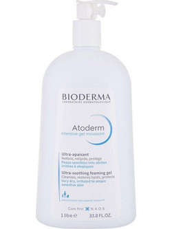 Bioderma Atoderm Intensive Gel Moussant Ultra-Rich Foaming Shower Αφρόλουτρο Gel 1lt