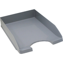 METRON ΔΙΣΚΟΣ ΓΡΑΦΕΙΟΥ ΠΛΑΣΤΙΚΟΣ 26x35x6.5cm CLASSIC ΓΚΡΙ