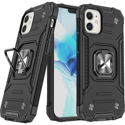 Wozinsky Ring Armor Back Cover Black (iPhone 14 Pro Max)