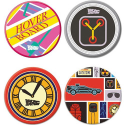 Back to the Future - Characters Σετ Σουβέρ (4 Τεμάχια)