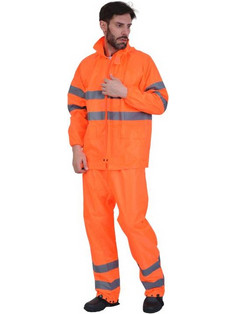 Στολή Αδιάβροχη Polyamide Πορτοκαλί