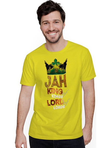 jah king - Vlad Isac (Κοντομάνικο Ανδρικό / Unisex) - Gold