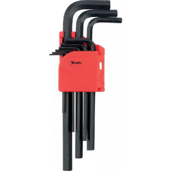 Κλειδιά Άλλεν Μακριά CrV Σετ 9 τμχ. 1.5-10mm 112319 MTX