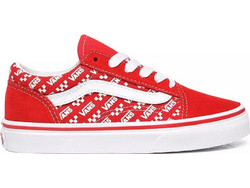 womens red vans old skool