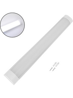 LED μπάρα πλαστική 220V 6500K ψυχρό λευκό 18W 1620LΜ 60 X 7.5 X 2.2cm OEM