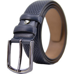 Leather 100 Ανδρική Ζώνη Δερμάτινη Μπλε 44S-BELT-594