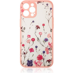 Hurtel Design Back Cover Flower Pink (iPhone 12 Pro Max)
