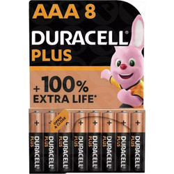 Duracell Plus AAA 8τμχ