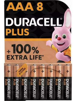 Duracell Plus AAA 8τμχ