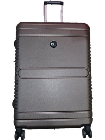 Rain RB80114M Moka Βαλίτσα Μεσαία 65x45x25cm με 4 Ρόδες Καφέ