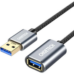 Choetech καλώδιο επέκτασης από USB 3.0 (male) σε USB 3.0 (female) 2 m μαύρο (XAA001)