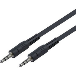 Καλώδιο POWERTECH CAB-J007 stereo 3.5mm CAB-J007 AUX nickel plated μήκους 3m - CAB-J007