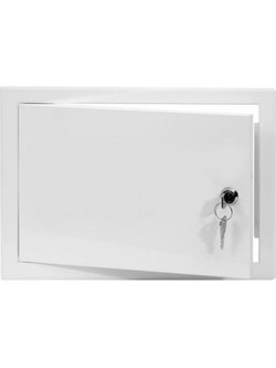 Πορτάκι πρόσβασης Europlast RLMA3040 300x400mm λευκό μεταλλικό με κλειδαριά - 101-RLMA3040