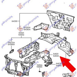 Σασι Εμπρος (Γ) Αριστερα Hyundai Accent Sdn 97-99 - 069400902