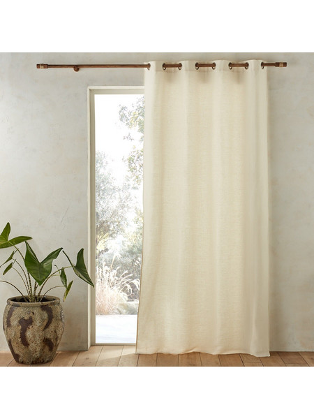 Λινό ριντό με βαμβακερή επένδυση 140x180 cm