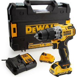DeWALT DCD706D2-QW Κρουστικό Δραπανοκατσάβιδο Μπαταρίας Brushless 12V 2x2Ah