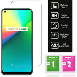 REALME C17 6.5" TZAMAKI ΠΡΟΣΤΑΣΙΑΣ ΟΘΟΝΗΣ TEMPERED GLASS 9H 0.30mm 2.5D FULL GLUE