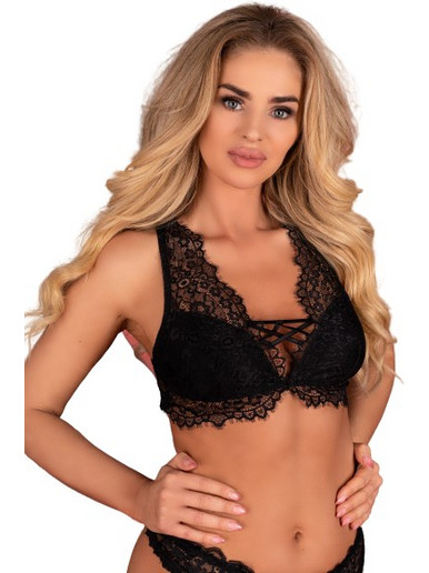 Livco Corsetti Danaramis Bralette Μαύρο