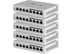 Ubiquiti US-8-60W 5-Pack Managed L2 Switch με 8 Θύρες Ethernet 1Gbps