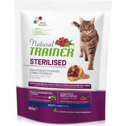 Natural Trainer Adult Sterilised with Prosciutto 300gr
