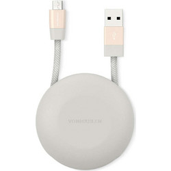 Καλώδιο Δεδομένων E070P0006 Usb-A To Microusb Rose Gold Vonmahlen