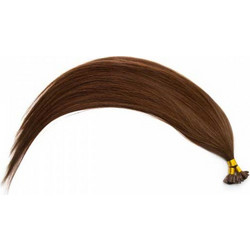 Seamless1 Mocha Nail Tip Virgin Remy 55cm