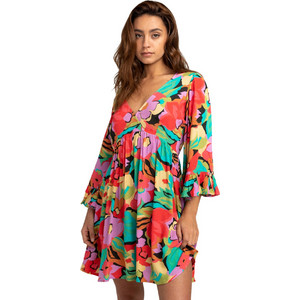 Billabong After Time Mini Καθημερινό Φόρεμα Πολύχρωμο EBJWD00110-MUL Billabong After Time Mini Καθημερινό Φόρεμα Πολύχρωμο EBJWD00110-MUL